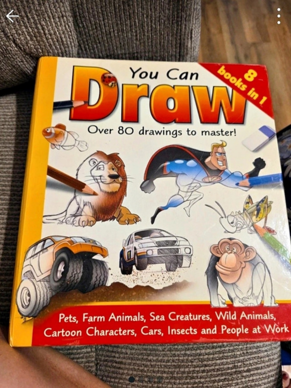 Hinkler Books You Can Draw: Over 80 Drawings to Master!
